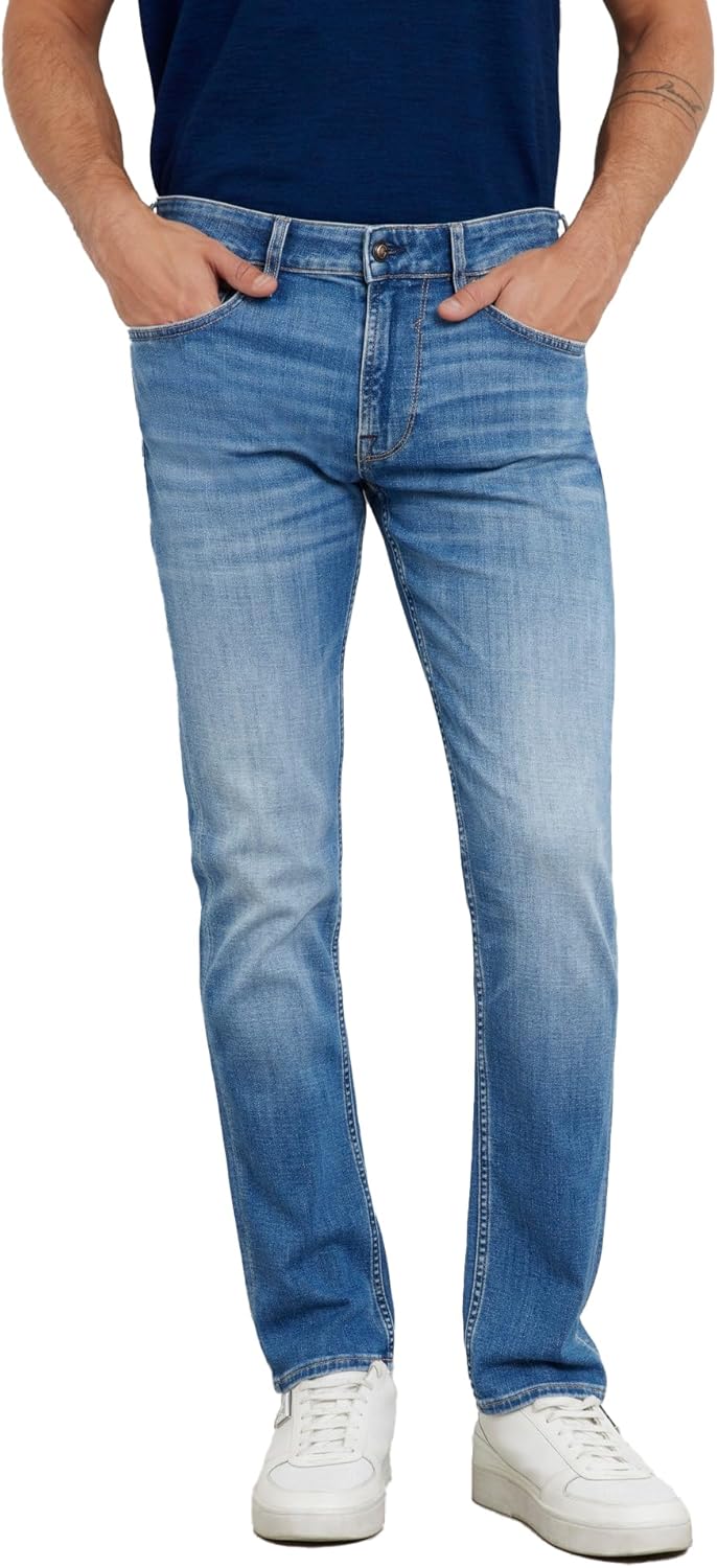 

GUESS Мужские джинсы Eco Finnley Slim Tapered, Immortal
