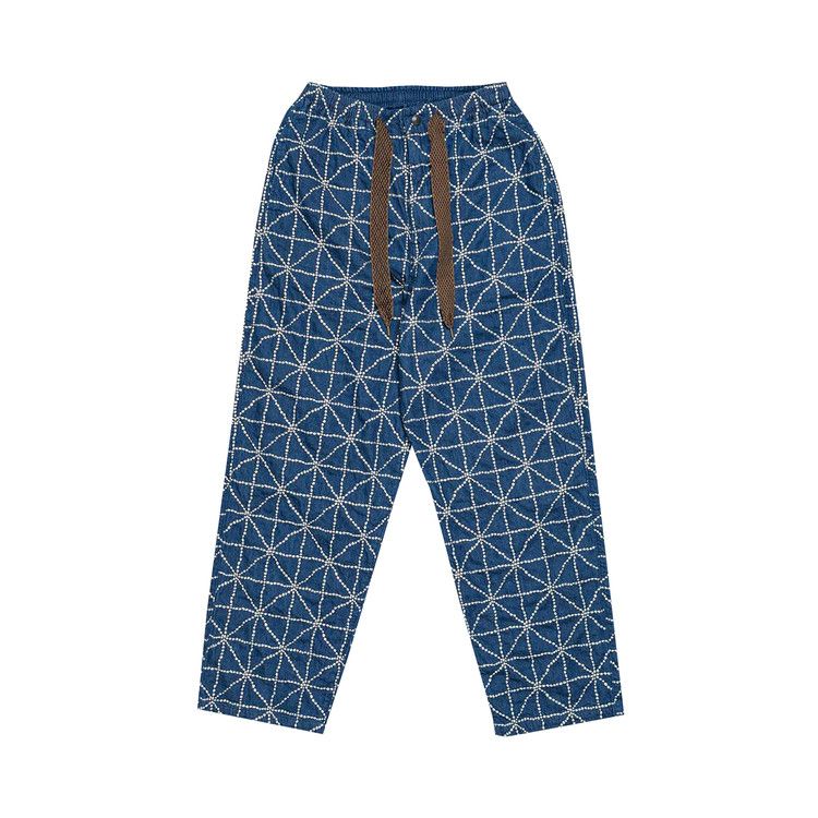 

Брюки Kapital Denim Folk Dojo With Knee Easy Baggy Pants, Midtone