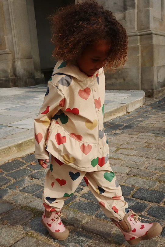 

Детский комплект дождевиков FAIRE RAIN SET Konges Sløjd, бежевый