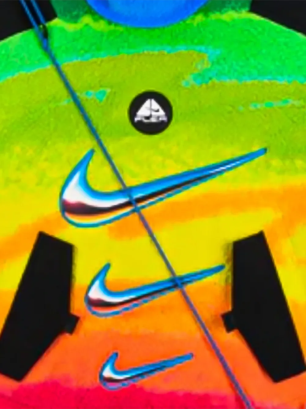 Худи Nike, зеленый — фото 2