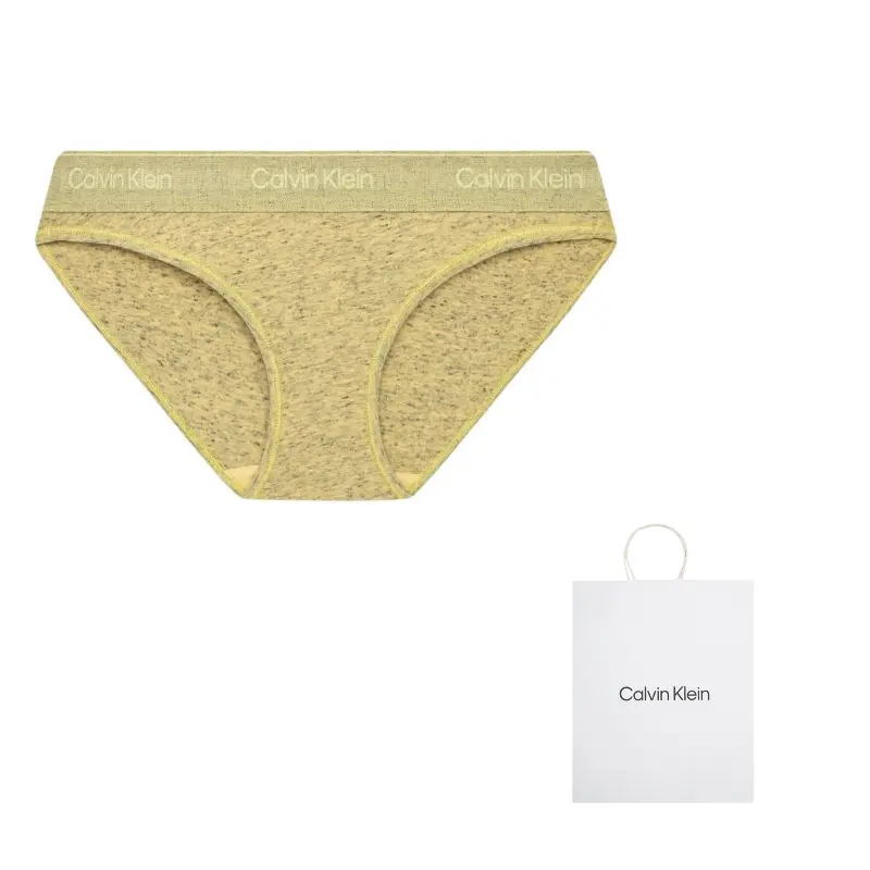 

Женские трусы 1 упаковка Calvin Klein, светло-желтый