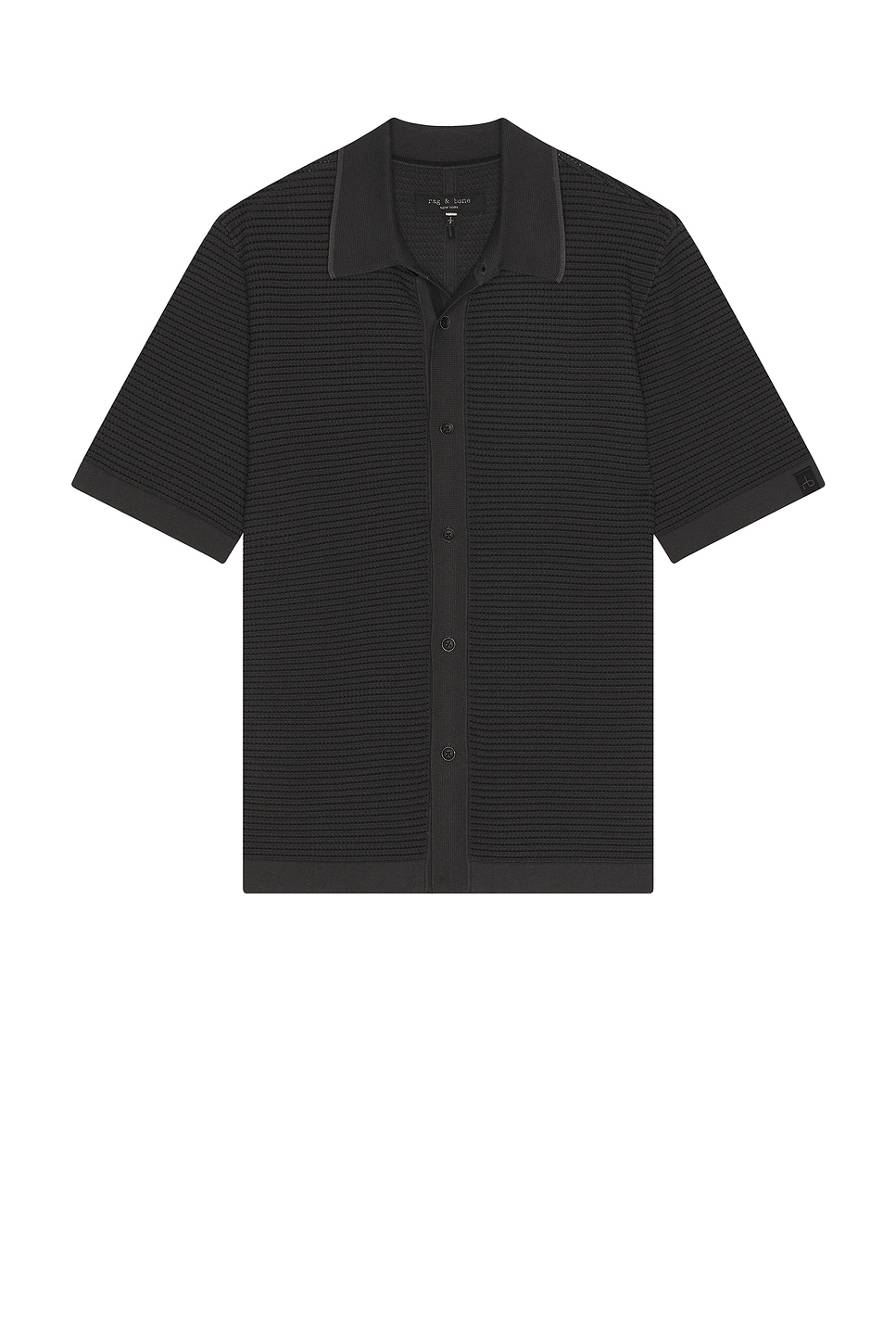 

Короткая рубашка с коротким рукавом Dalton от Rag & Bone, washed black