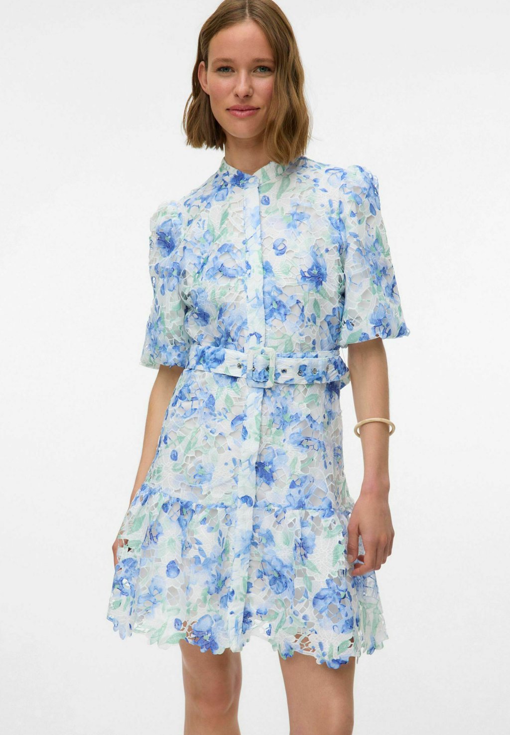

Платье-рубашка VMKIRA KURZES Vero Moda, белый