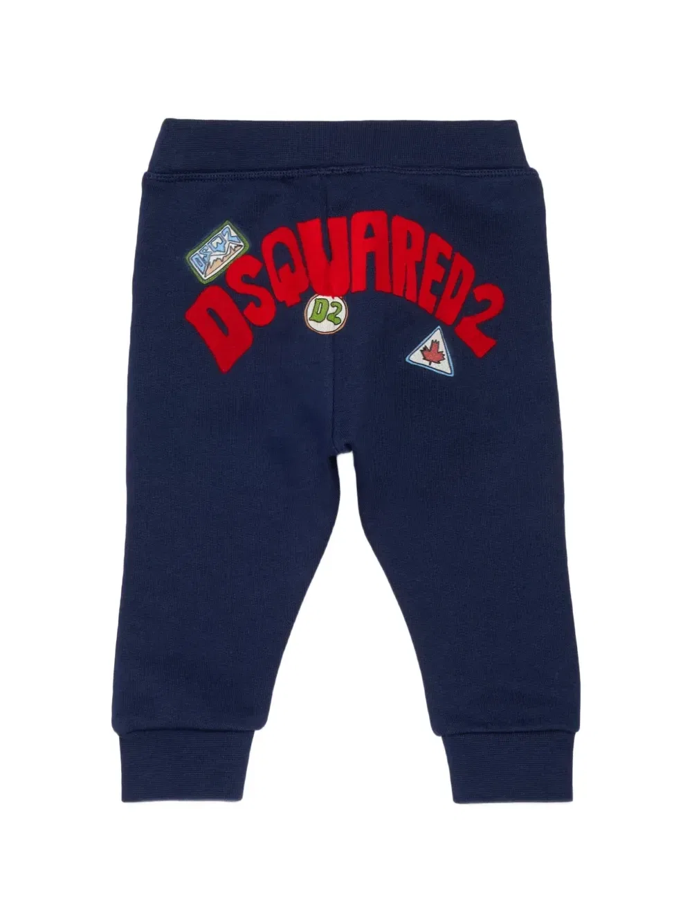 Спортивные брюки с нашивкой-логотипом DSQUARED2 KIDS, синий — фото 2