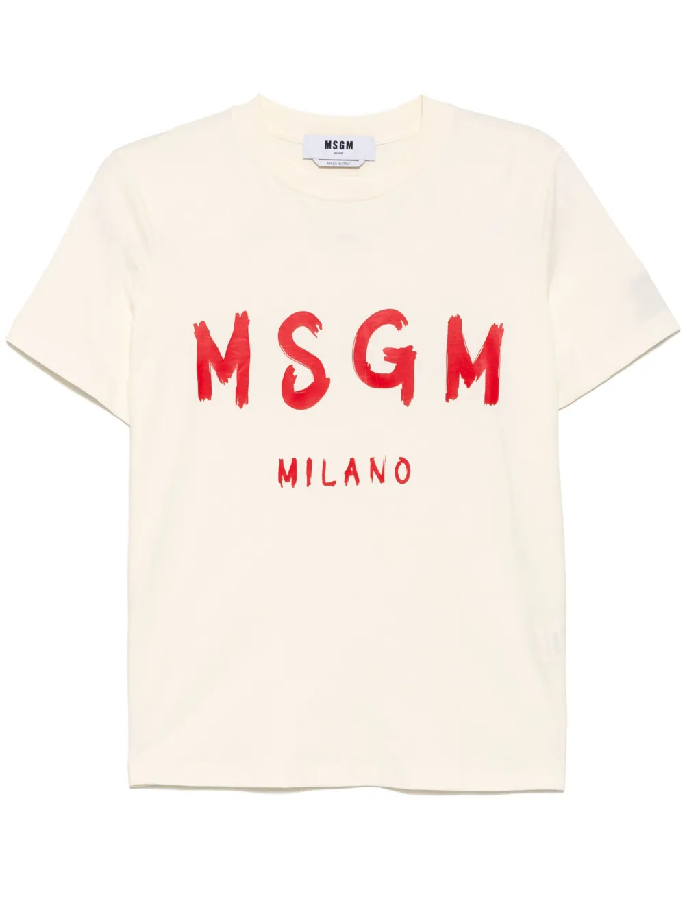

Футболка с логотипом MSGM, белый