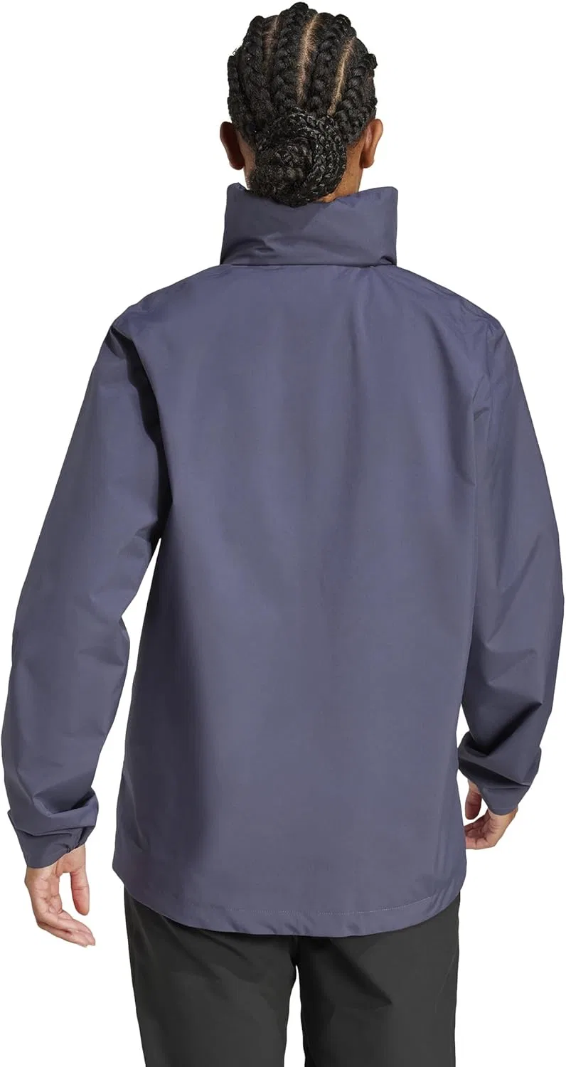 Водонепроницаемая куртка adidas Terrex Multi Essentials 2 Layer, Shadow Navy — фото 2