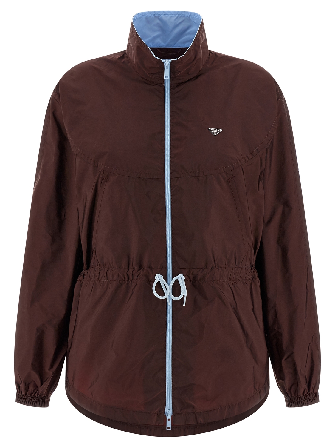 

Блузон Re-Nylon Prada, бордовый