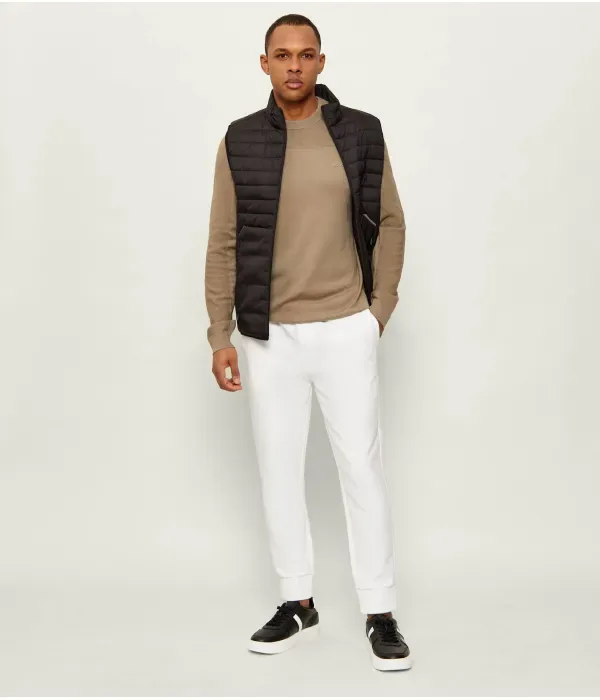 Свитер KN_Momentum-X CN regular fit Boss Green, бежевый — фото 2