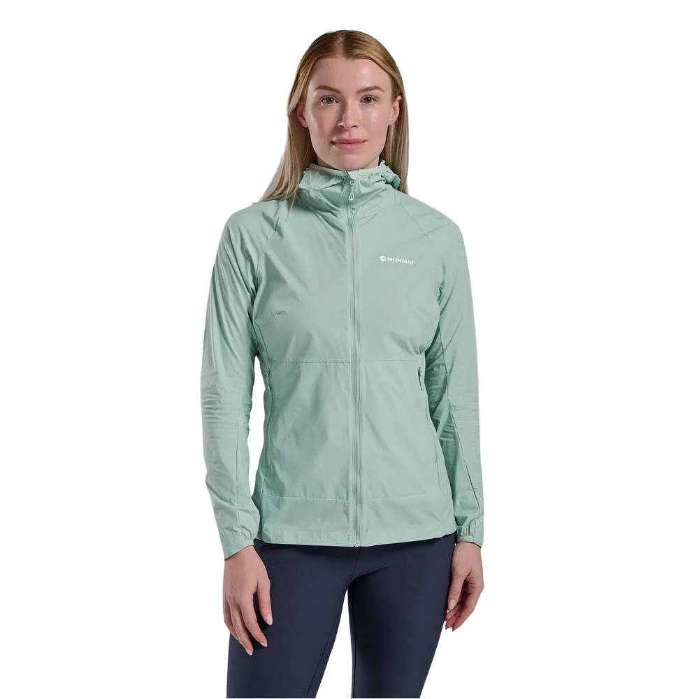 

Толстовка Montane Featherlite full zip, зеленый