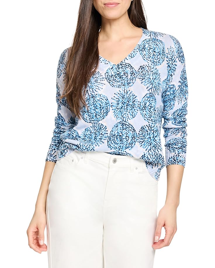 

Свитер NIC+ZOE Sand Dollar Supersoft Sweater, цвет Blue Multi