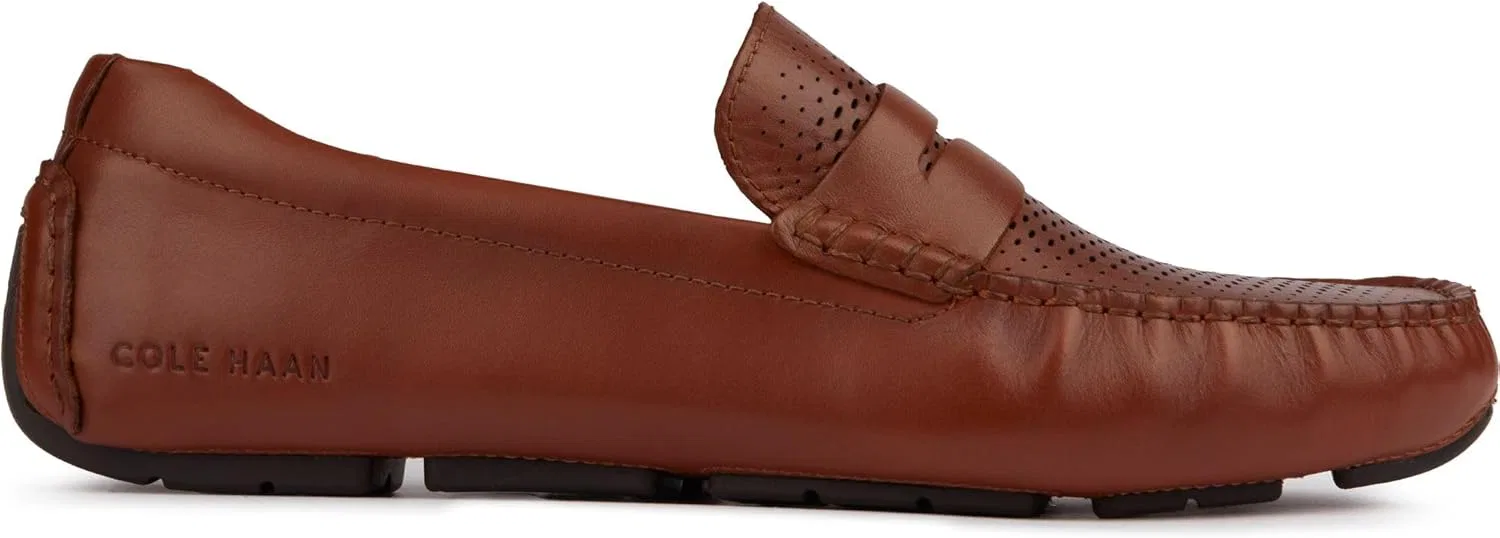 Мужские лоферы Cole Haan Grand Laser Penny Driver, Ch Brtsh Tn Ch Jv — фото 2