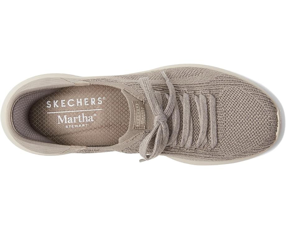 Кроссовки SKECHERS Martha Stewart - Ultra Flex 3.0 - Day Light Hands Free Slip-Ins, цвет Taupe — фото 2