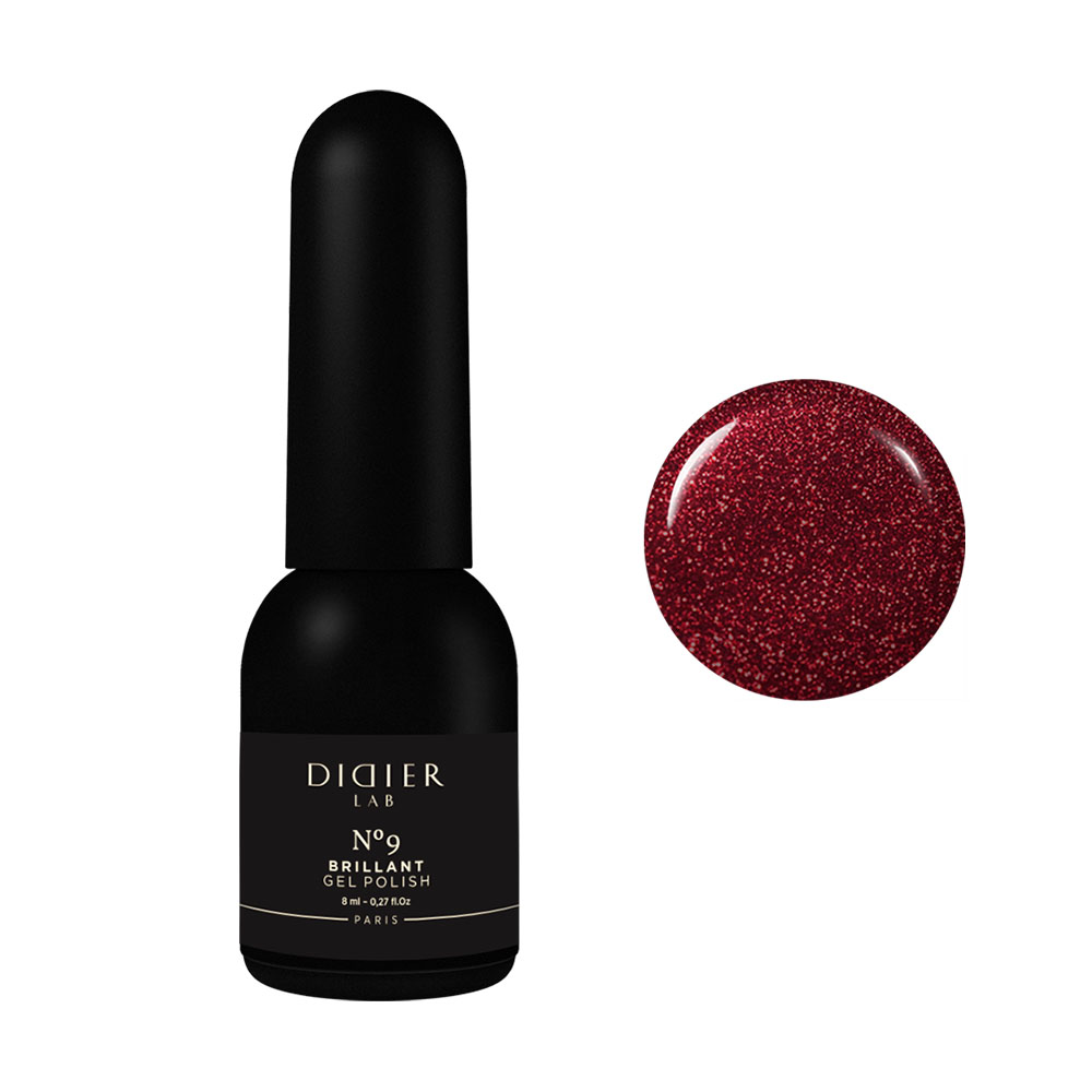 

Гель-Лак для ногтей gel polish brillant Didier Lab, цвет nr. 9, 8 мл