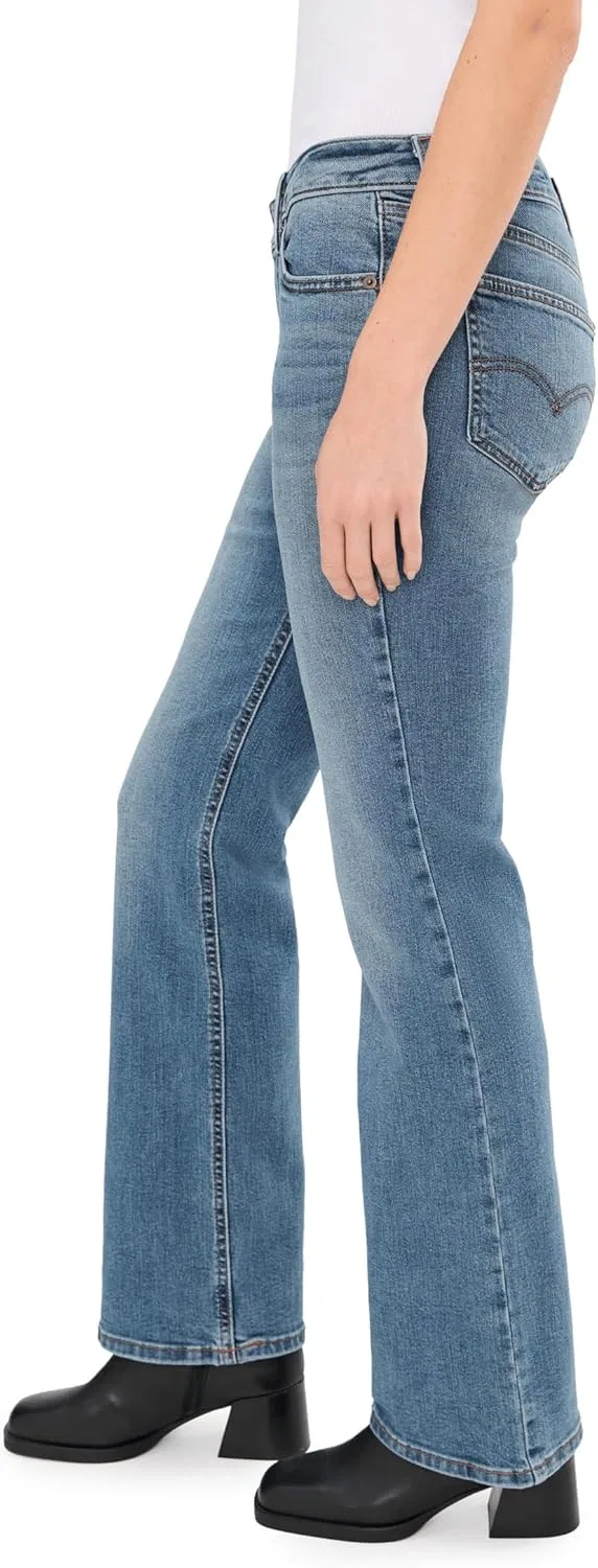 Джинсы Levi's Womens Superlow Boot, Most Motivated (Stretch) — фото 3