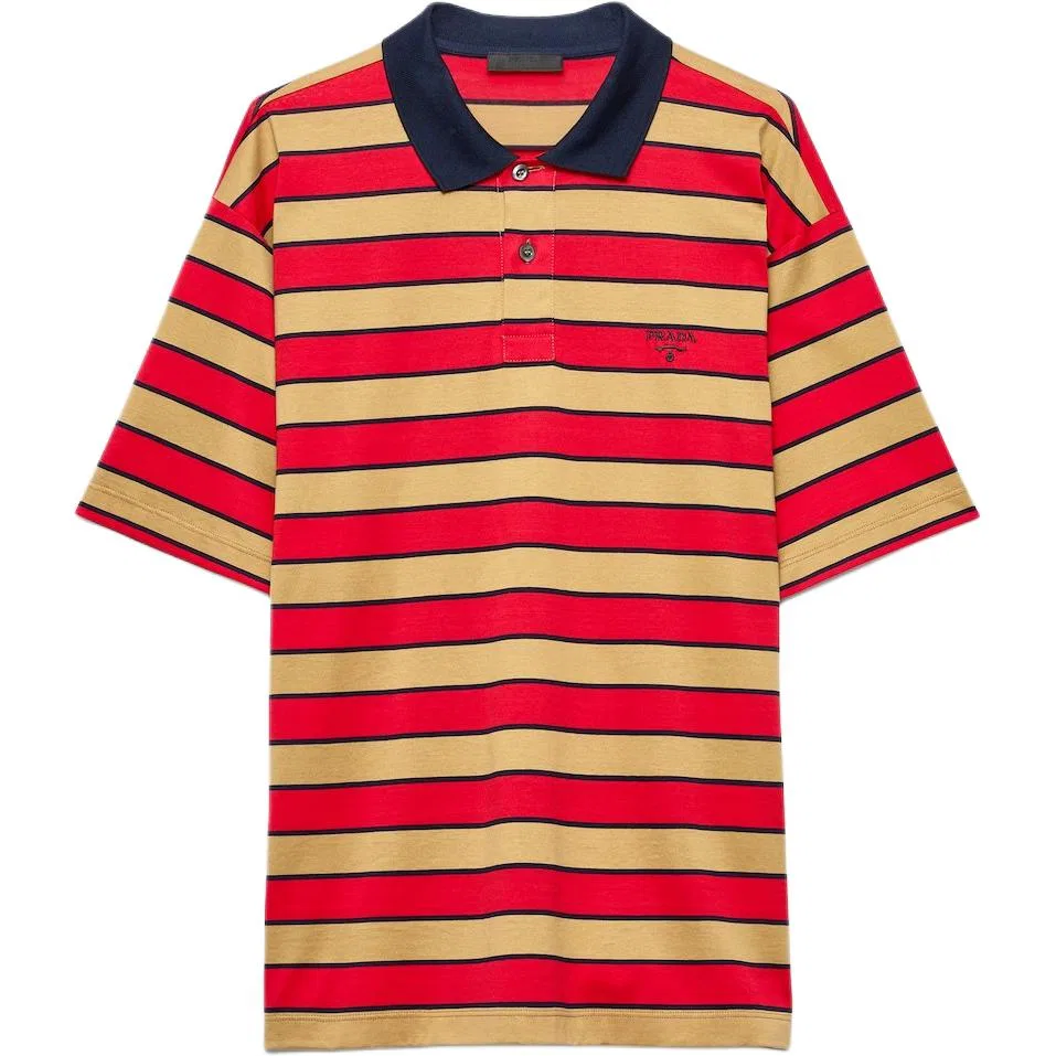 Поло мужское SS25 Red PRADA