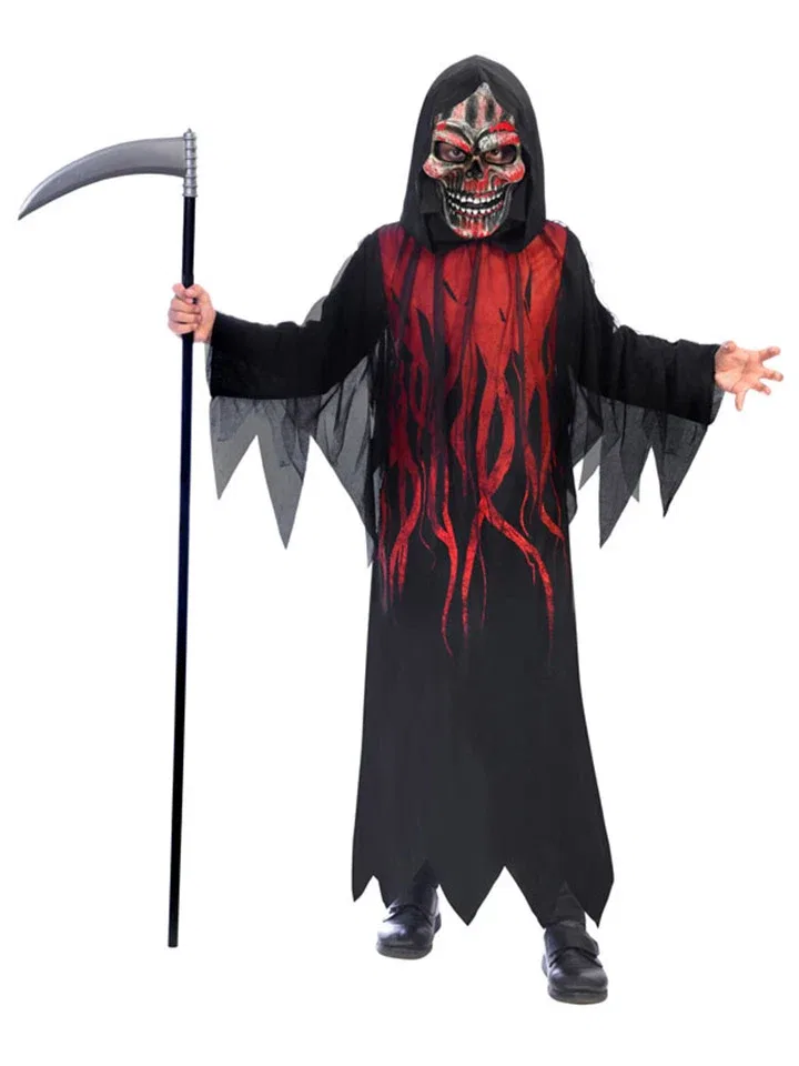 Костюм Dark Shadow Reaper, Amscan, черный/красный