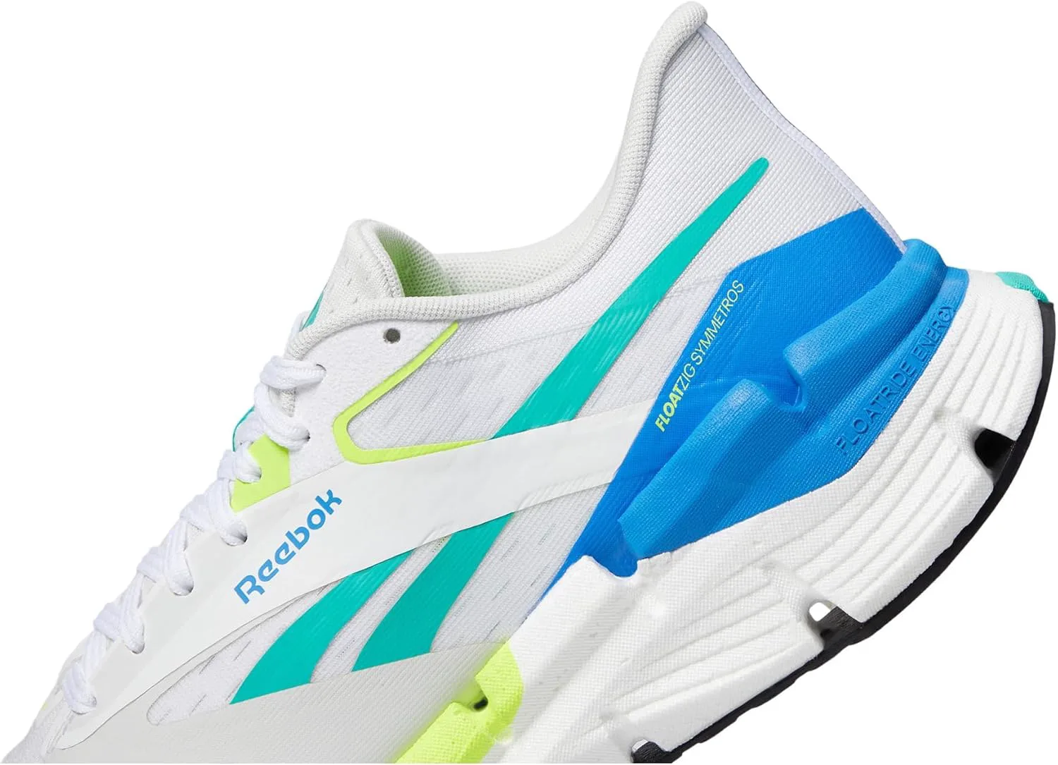 Мужские кроссовки Reebok Floatzig Symmetros, белый/зеленый/синий — фото 4