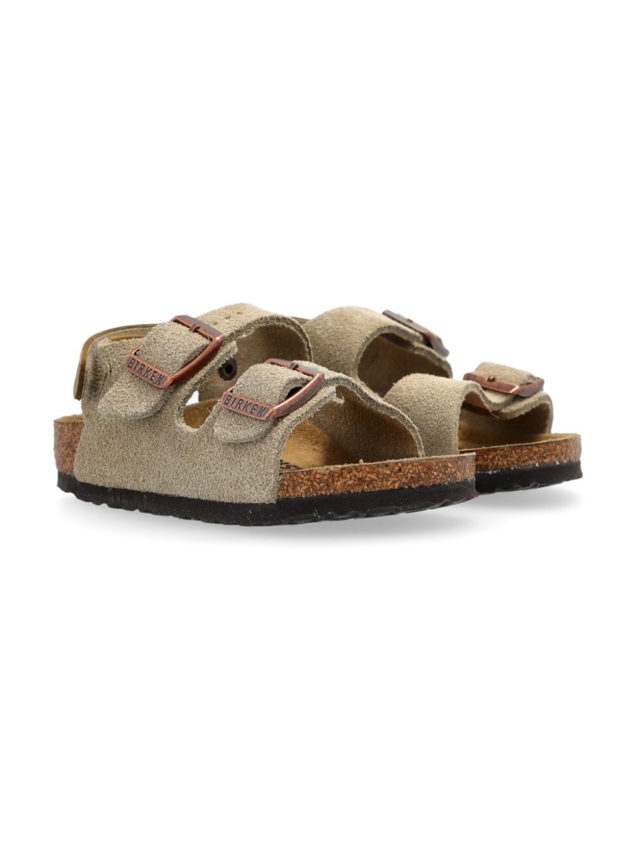

Birkenstock Kids сандалии Milano, нейтральный цвет