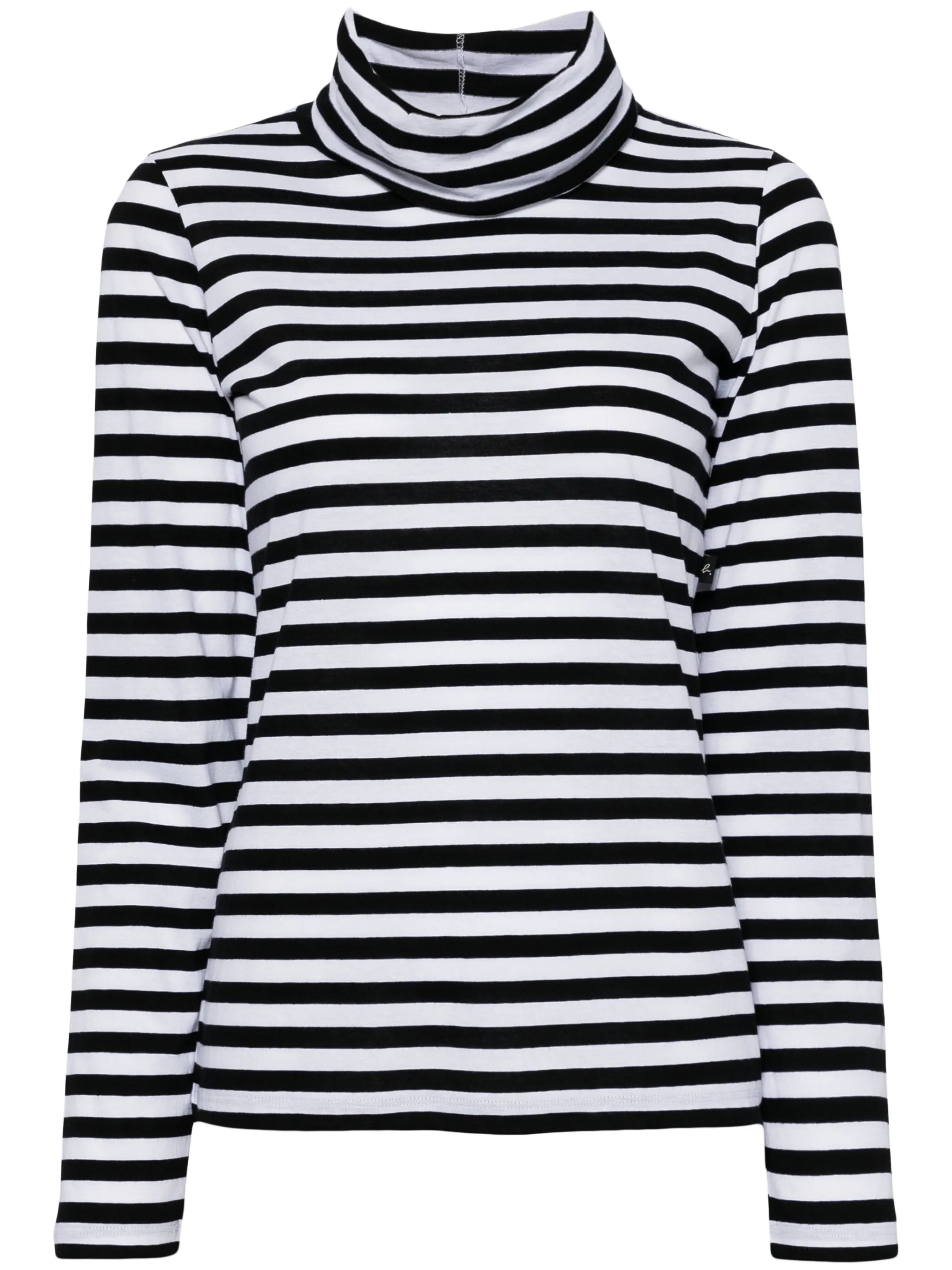 

Футболка в полоску Agnès B., черный