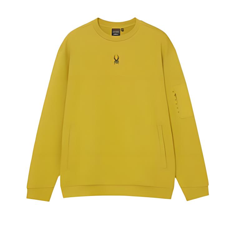 

Свитшот мужской SPYDER, золотой оливковый, Зеленый, Свитшот мужской SPYDER, золотой оливковый