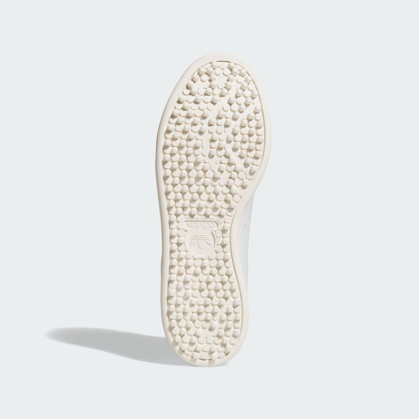 Мужские кроссовки для гольфа adidas Stan Smith без шипов Adidas, облачно-белый/зеленый/кремовый — фото 3