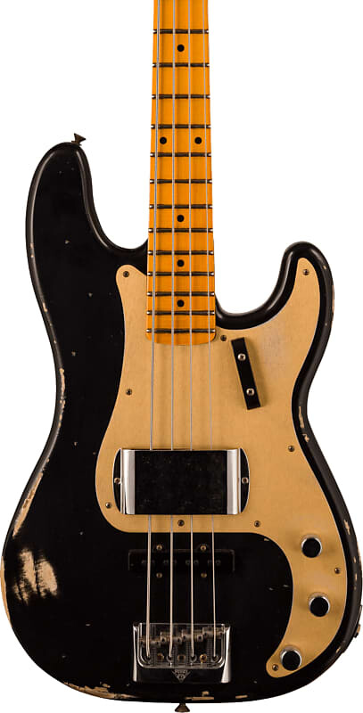 

Басс гитара Fender Custom Shop Ltd. Ed. 1959 Precision Bass Special Relic, Aged Black w/Case