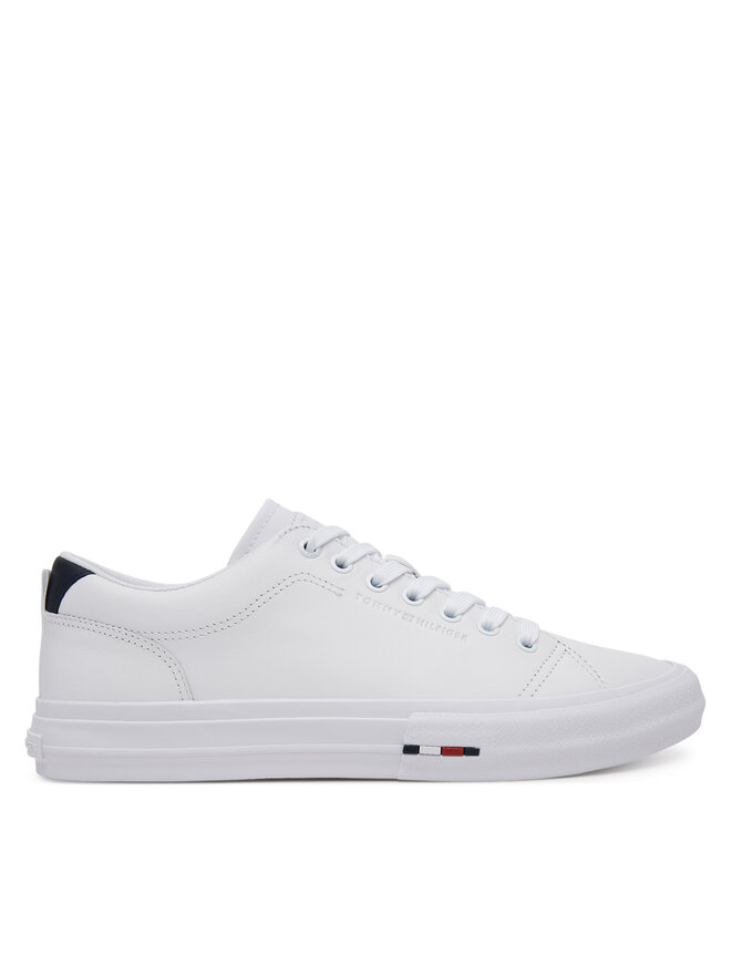 

Кроссовки Th Hi Vulc Street Lth Patch FM0FM05312 Tommy Hilfiger, белый