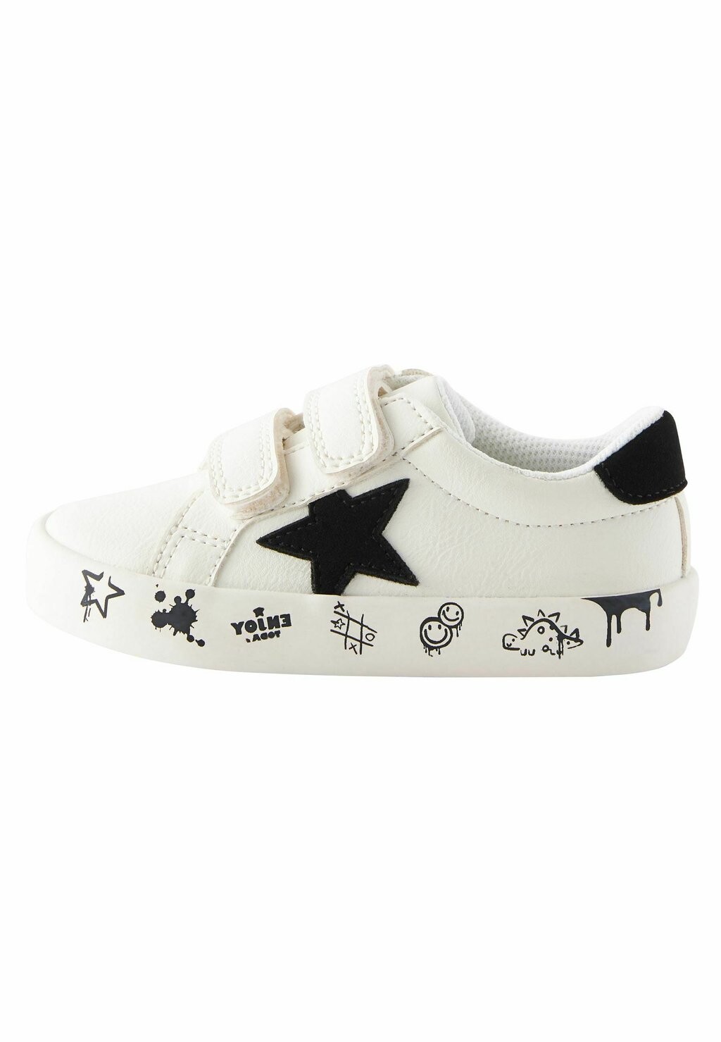 

Кроссовки низкие DOUBLE STRAP STAR Next, цвет black white