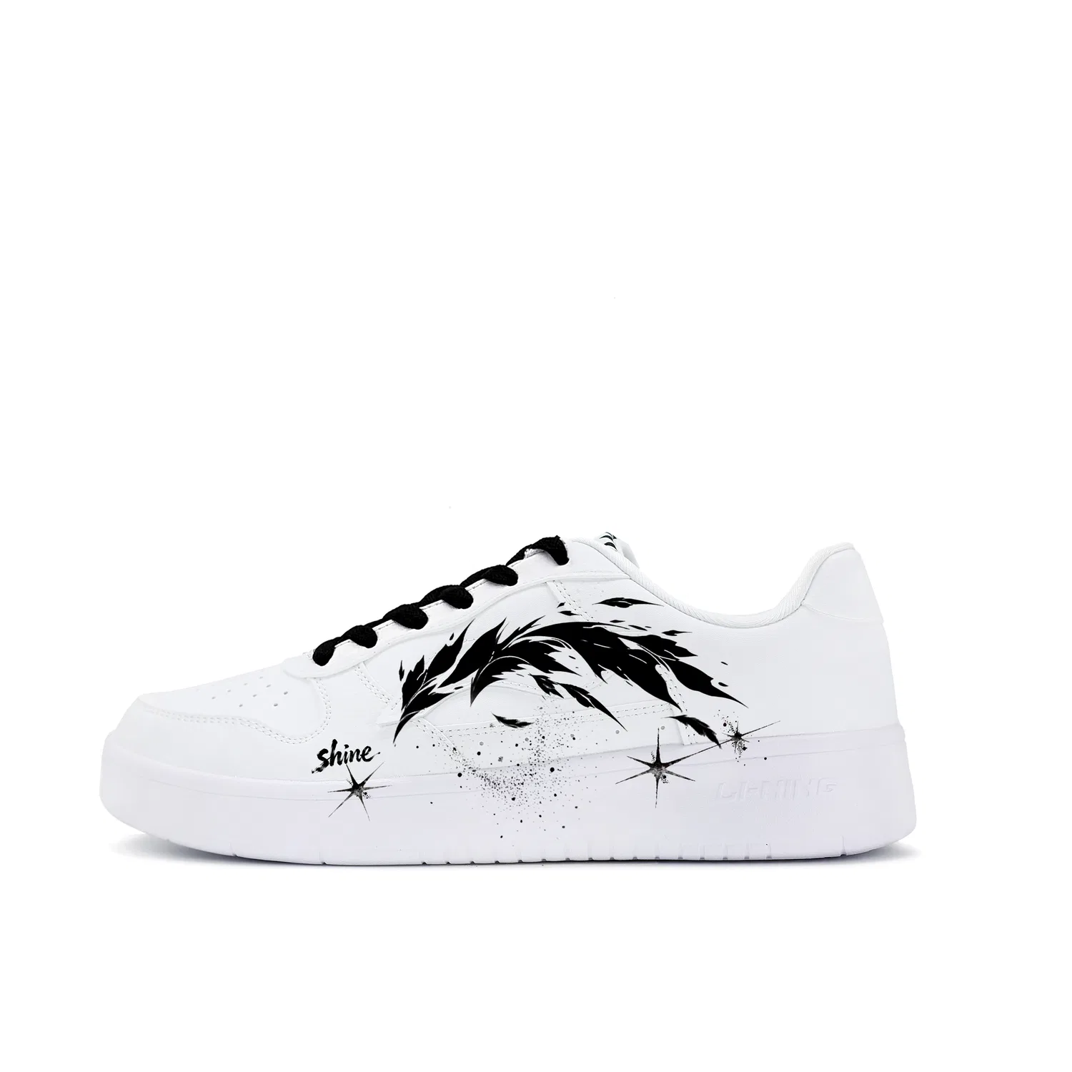 Кроссовки скейтбордические Li-Ning Floating Boat Black Ink White — фото 3