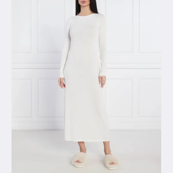 

Ночная рубашка стандартного кроя Emporio Armani, белый