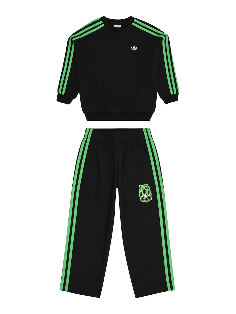 

Спортивный костюм ADIDAS ORIGINALS Minecraft Crew Set, черный