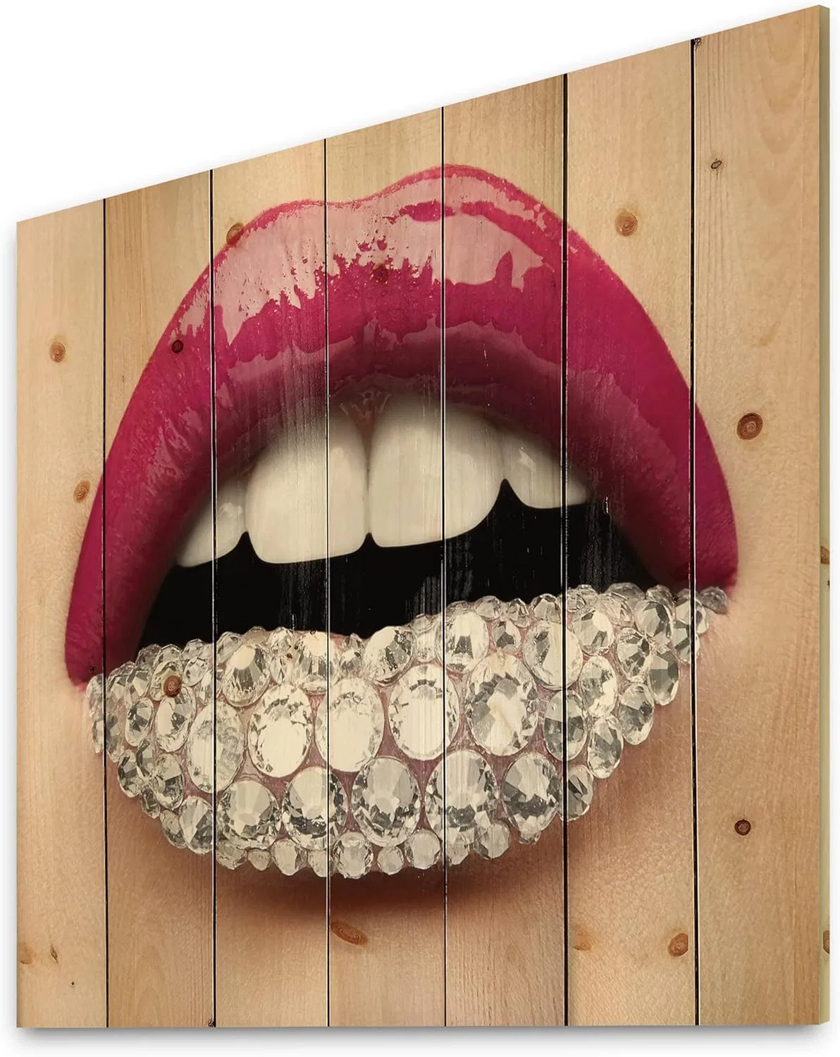 Губная помада дизайнерская DesignQ Pink Lipstick White Diamond