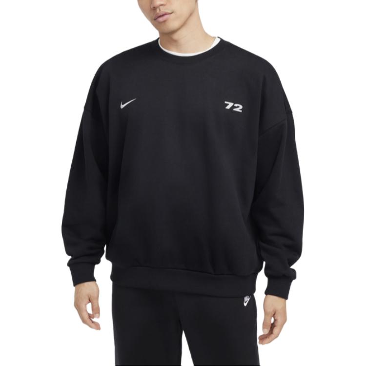 Толстовка Club мужская черная/волчий серый Nike — фото 2