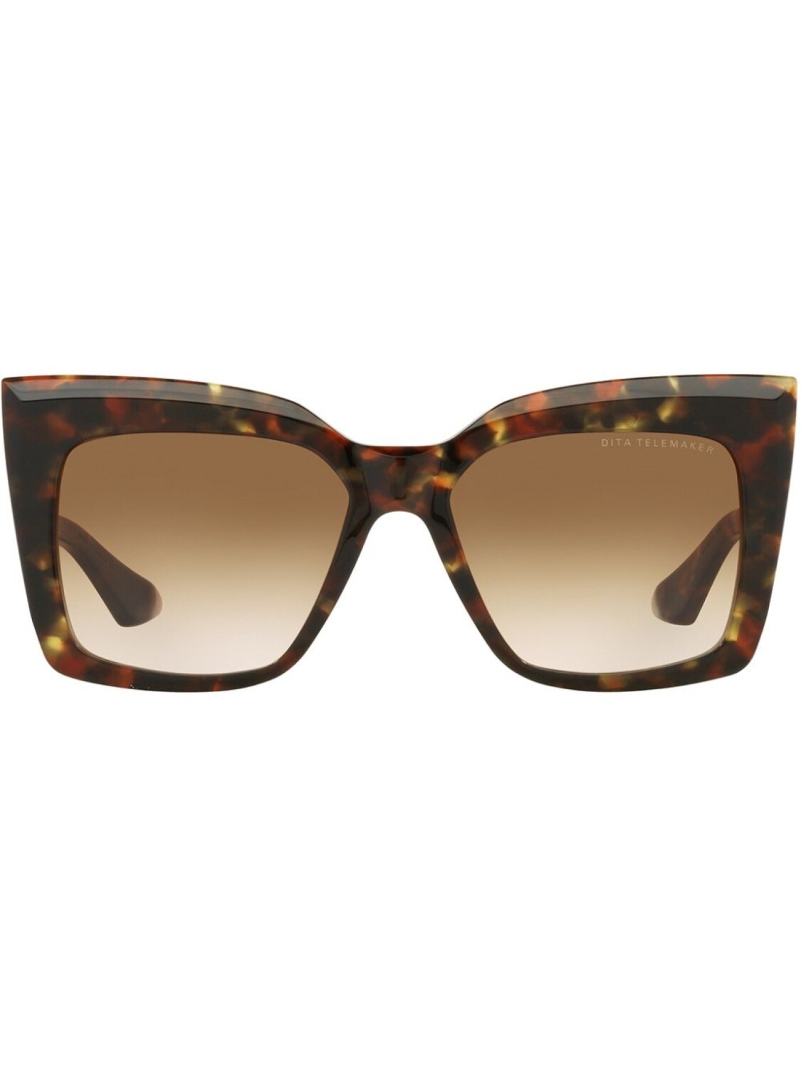 

Солнцезащитные очки Telemaker в квадратной оправе Dita Eyewear, зеленый