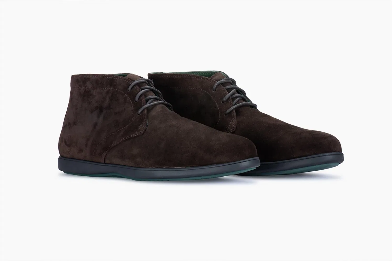 FIBONACCI Мужские ботинки Abbacis Luxury Hybrid Chukka Boot в шоколадном цвете