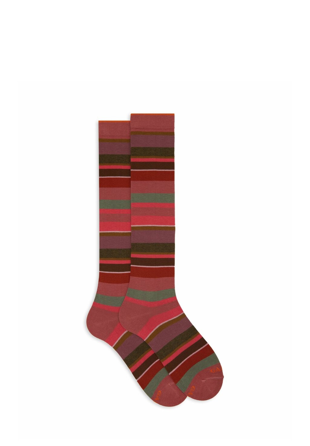 

Носки выше колена WITH STRIPES Gallo, розовый