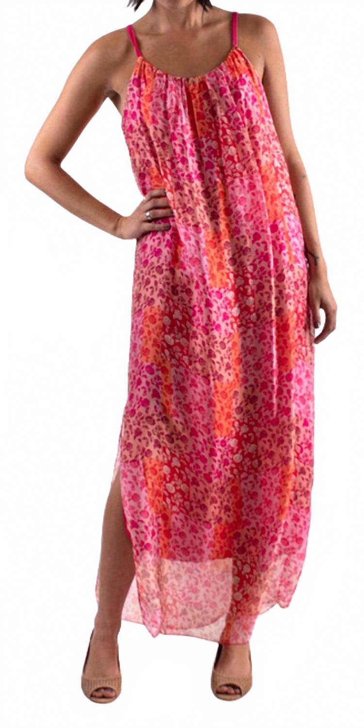 

Платье макси Venus Rosebud ярко-розового цвета Gigi Moda, розовый