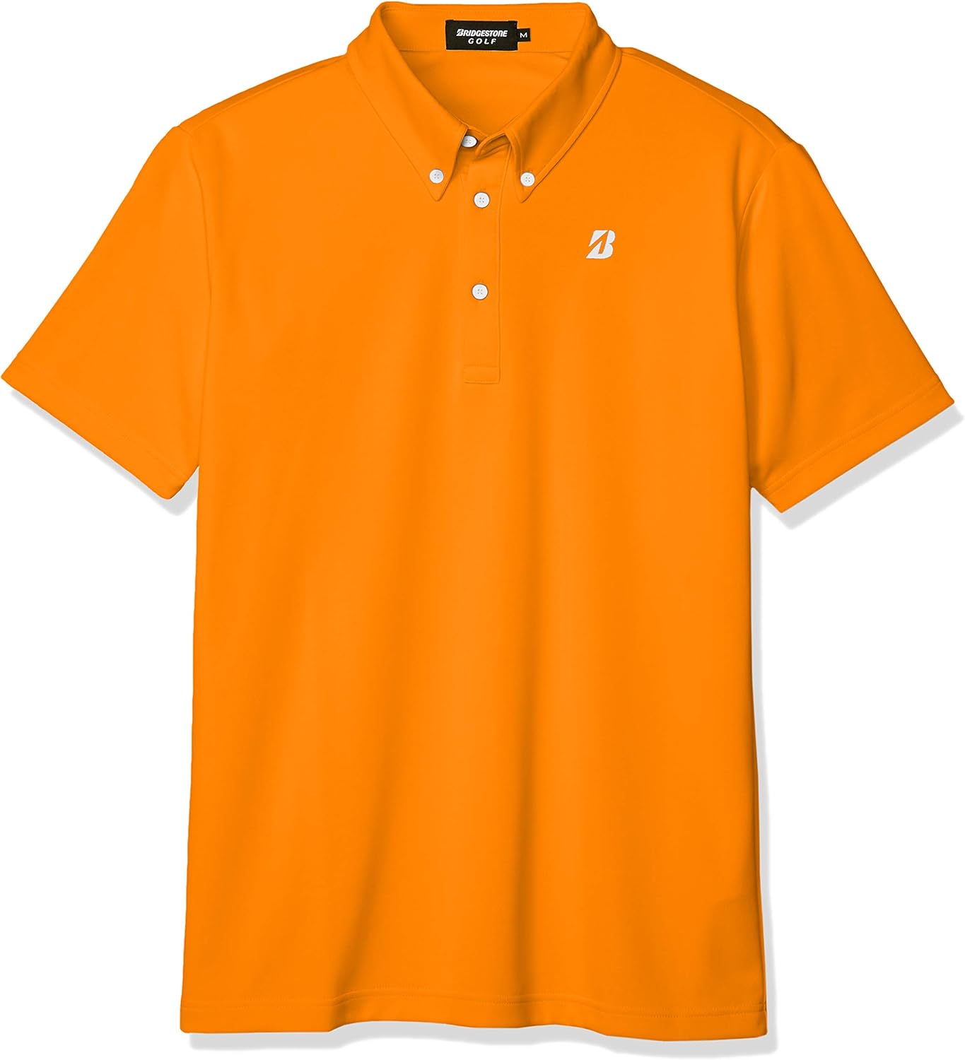 

Мужская рубашка с коротким рукавом на пуговицах BRIDGESTONE 50G02A, оранжевая Bridgestone Golf