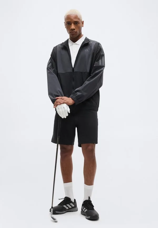 Ветровка beyond с полной молнией Adidas Golf, Black/Carbon — фото 2