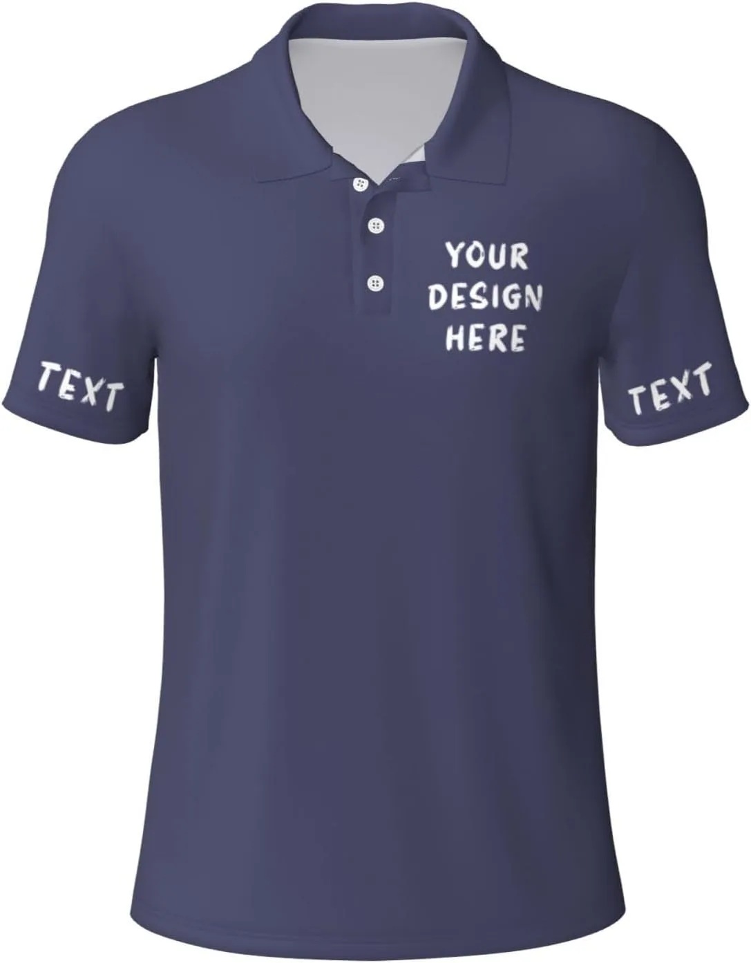 

Мужская поло для гольфа с текстом