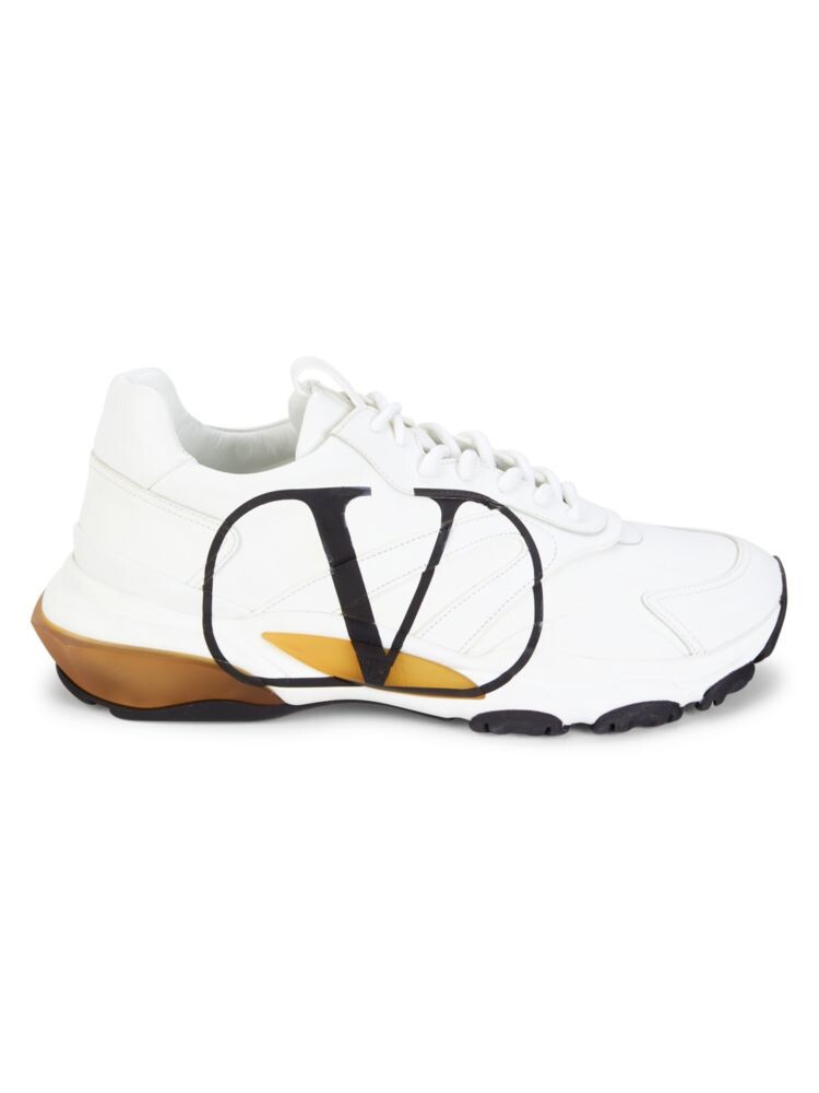 

Низкие кожаные кроссовки Vlogo Valentino Garavani, цвет Bianco Nero, Белый, Низкие кожаные кроссовки Vlogo Valentino Garavani, цвет Bianco Nero