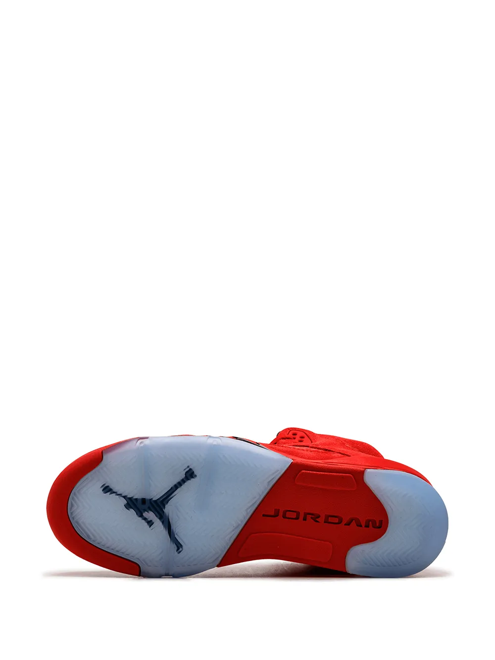 Высокие кроссовки Air Jordan 5 Retro Jordan Kids, красный — фото 4