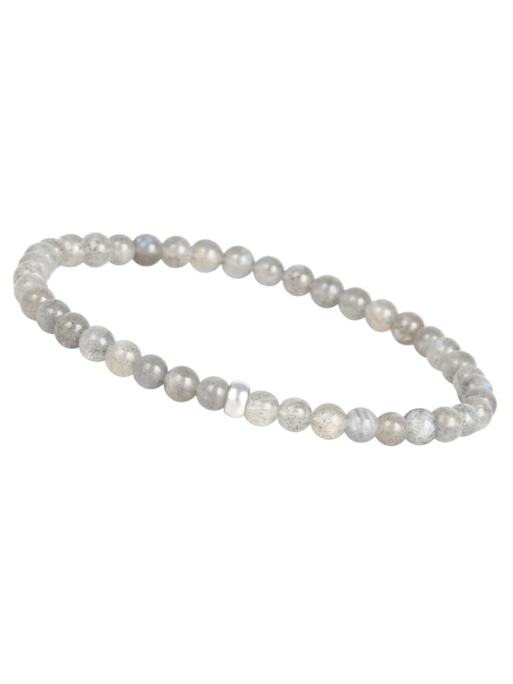 

Massi Morino Жемчужный браслет с радужным узором из лунного камня