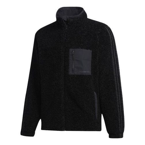 

Куртка adidas neo Casual Sports Stand Collar Jacket Black, черный