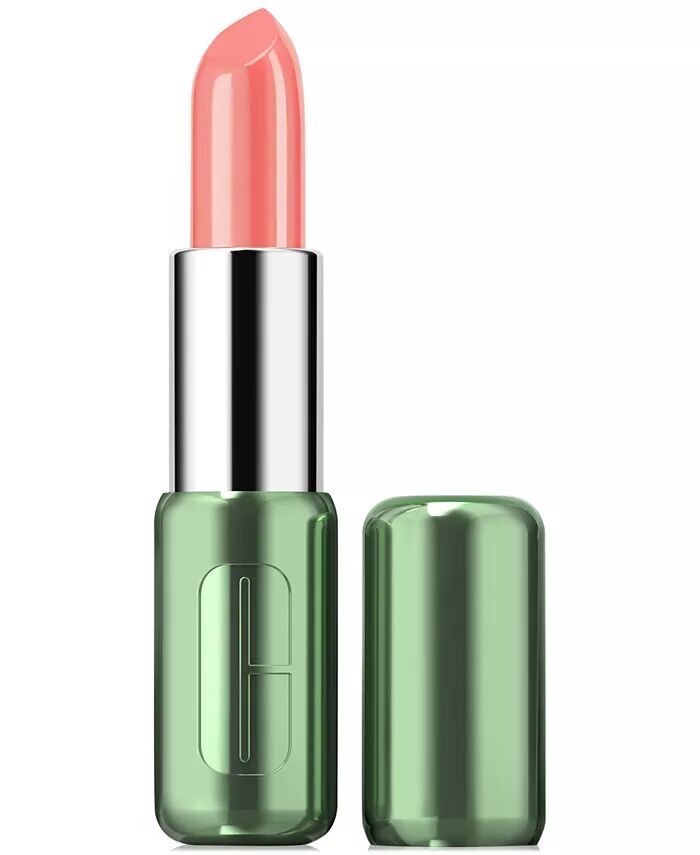 

Губная помада Pop Longwear Shine, 0,14 унции Clinique, цвет Melon Pop