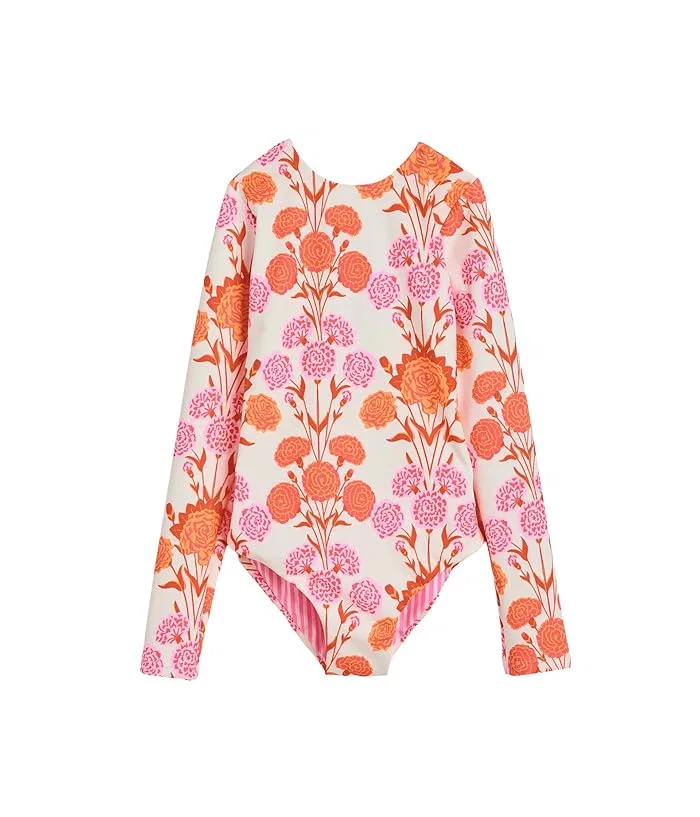 Купальник с цветочным принтом Petal Spell Oiwa Maaji Kids, Medium Pink