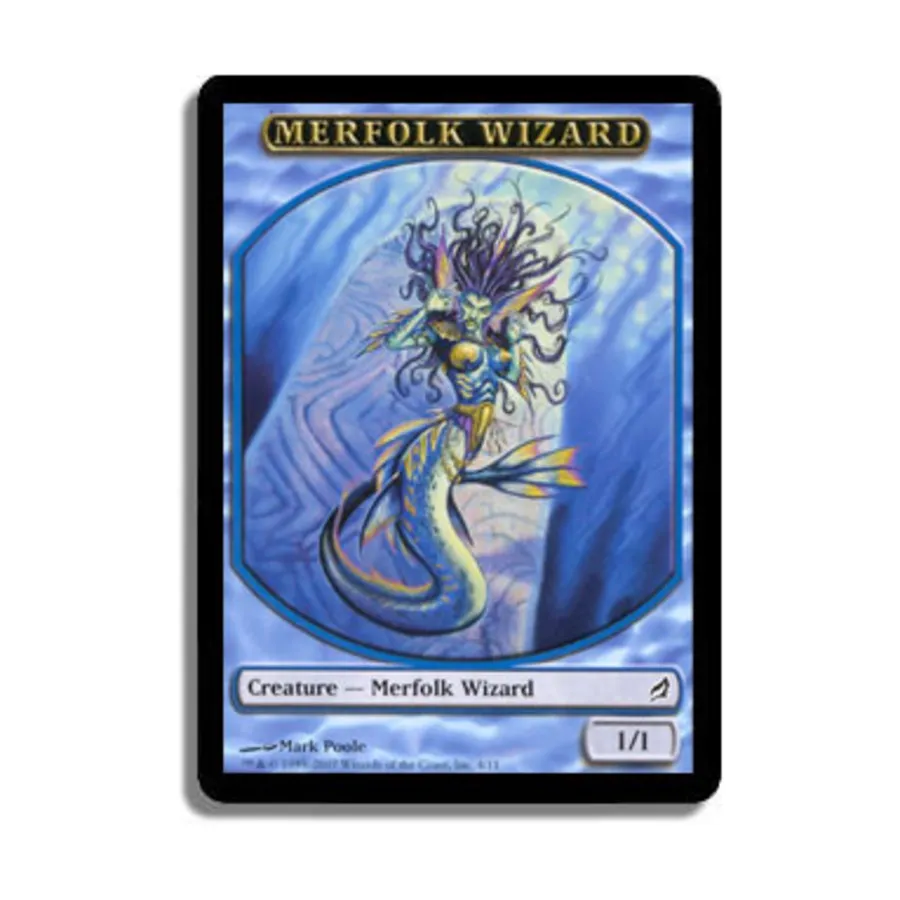 

CCG Волшебник Мерфолков – жетон (С), MTG - Lorwyn