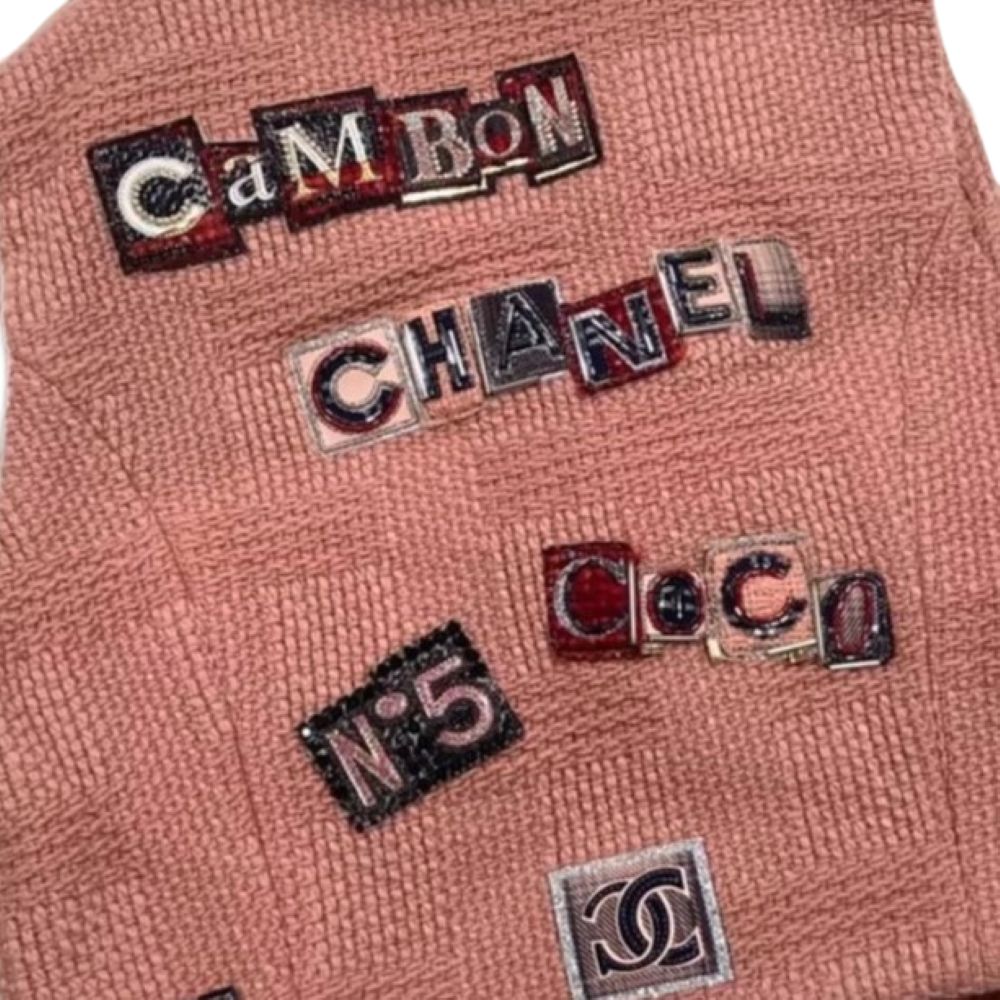 CHANEL Женская розовая жилетка, Pink — фото 4