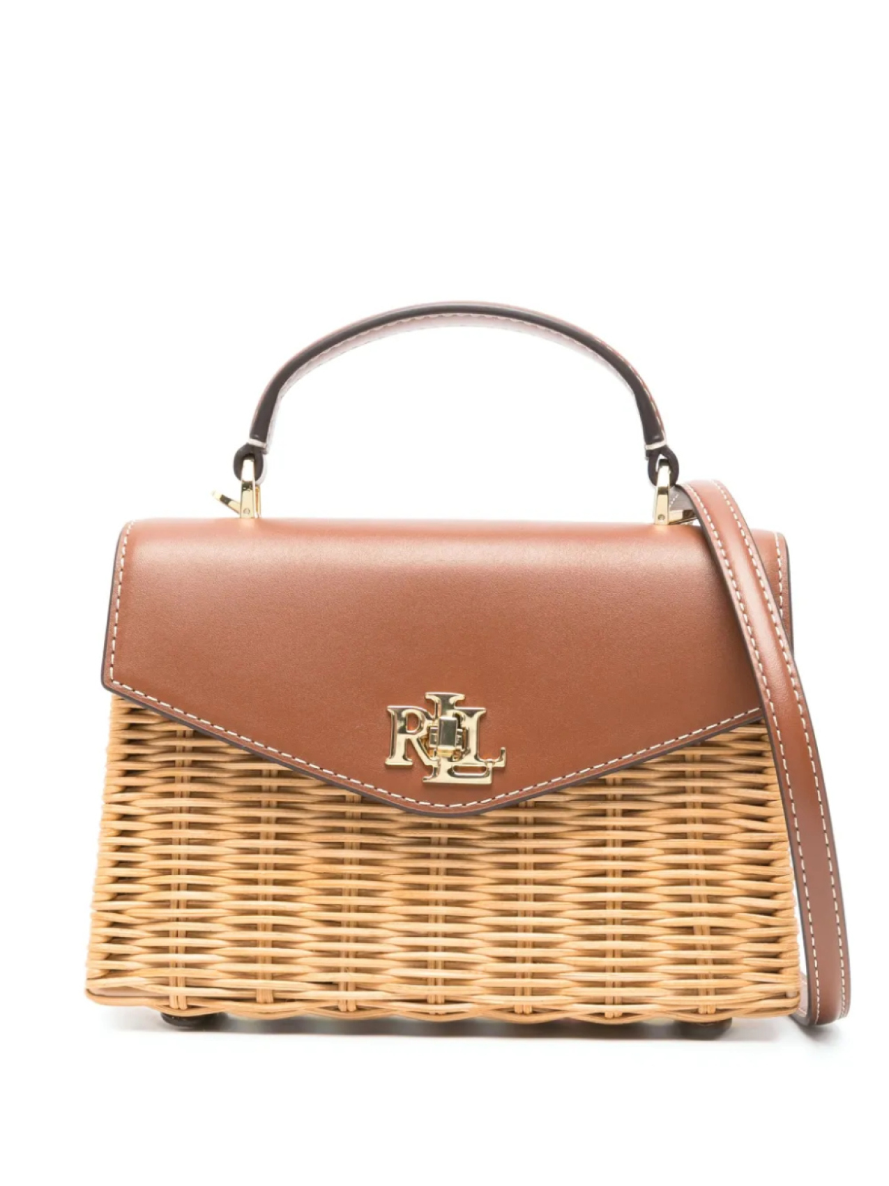 

Lauren Ralph Lauren маленькая сумка-тоут Farrah, нейтральный