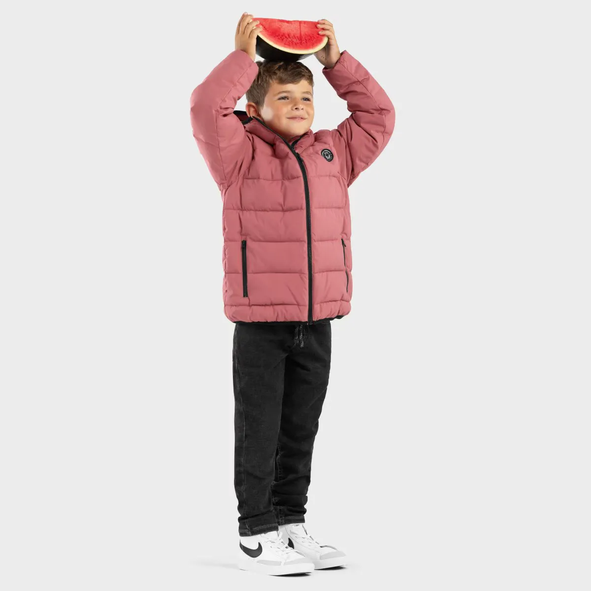 Boys' Mist Siroko Водонепроницаемая ватная куртка, цвет Rosa — фото 4